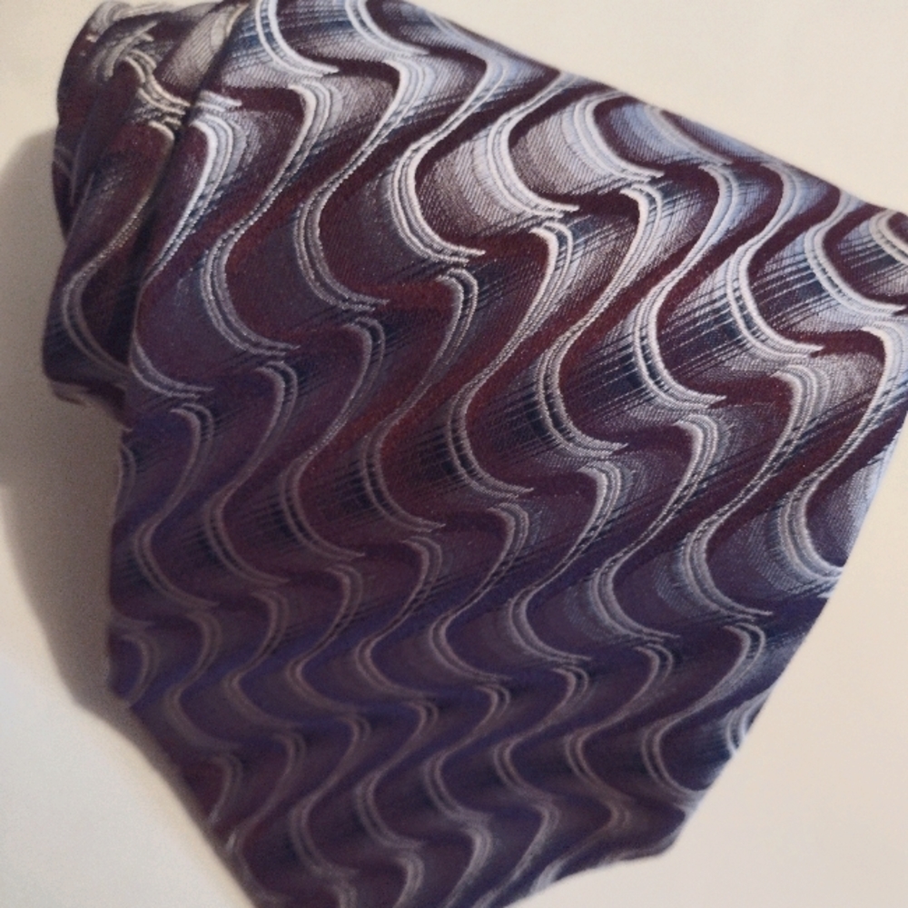 Pronto Uomo ext lg dark red men's necktie